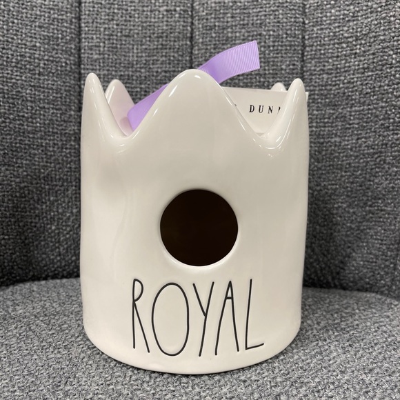Rae Dunn Other - Rae Dunn ROYAL Crown Birdhouse